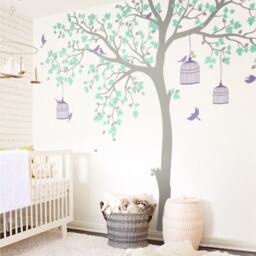 Tree Removable Vinyl Decal Wall Wall Art Mural Stickers Decals Decor -Nt012 - thumbnail 2