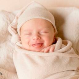 Light Beige Samantha Posing Fabric, Backdrop, Newborn Cover, Wrap, Fabric Bean Bag Blanket, Beanbag Baby Shower - thumbnail 4