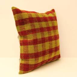 Kilim Pillow Cover 16x16 in 40x40 cm Throw Pillows Decorative Boho Home Decor Ethnic Pillow Cushion 4Kf-24 - thumbnail 2