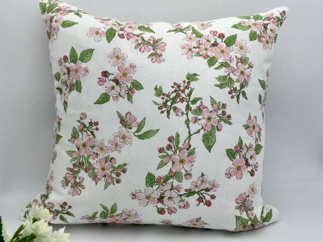 Blossom Flowers & Leaves Cushion, Sophie Allport Design - Spring Decor - image 1