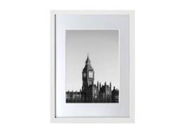 White Photo Frame - Wood Picture Frame Wooden Frames A3, A4, A5, 6x6, 5x7, 6x8, 8x10 - thumbnail 1