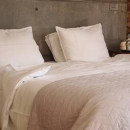 Luxury Double Duvet Cover Set 100% Linen White Flax Bedding Soft Pillow Gift Bag - thumbnail 2