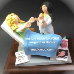 Obstetrician's Gift, Infertility Doctor's Obstetrician Graduation Ob-Gyn Paediatrician's Midwife Gift - thumbnail 2