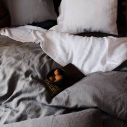 Linen Sheet Set Made Of Softened Linen/ 4 Pcs - thumbnail 3