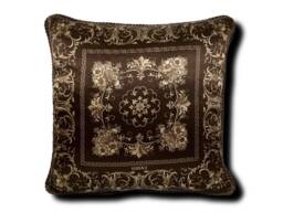 Trellis Scarf Pillow - Brown - thumbnail 1