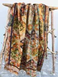 Premium Reversible Cotton Kantha Quilt Blanket - Handmade Vintage Patchwork Bed Cover