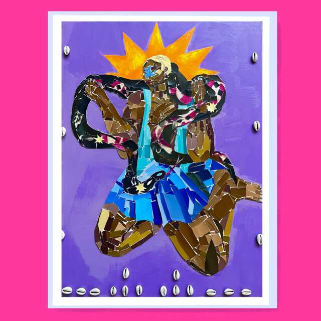 Ayida Weddo Original Wall Art - image 1