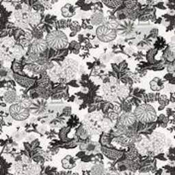 "Schumacher Chiang Mai Dragon Pillow Cover ""Smoke" - thumbnail 4