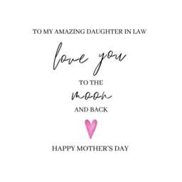 Daughter in Law Mother's Day Candle Gift Keepsake - thumbnail 4
