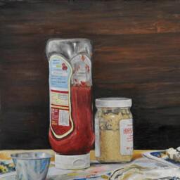 Oyster Still Life, Print Of Original Oil Painting - New Orleans Gift Louisiana, Realism Art, Seafood Bayou Wall Decor G Ift - thumbnail 3