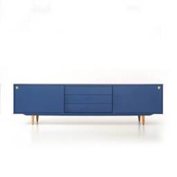 Vinyl Record Storage - Cabinet Player Stand Medium Sideboard Solid Wood Table Livlo N-S02