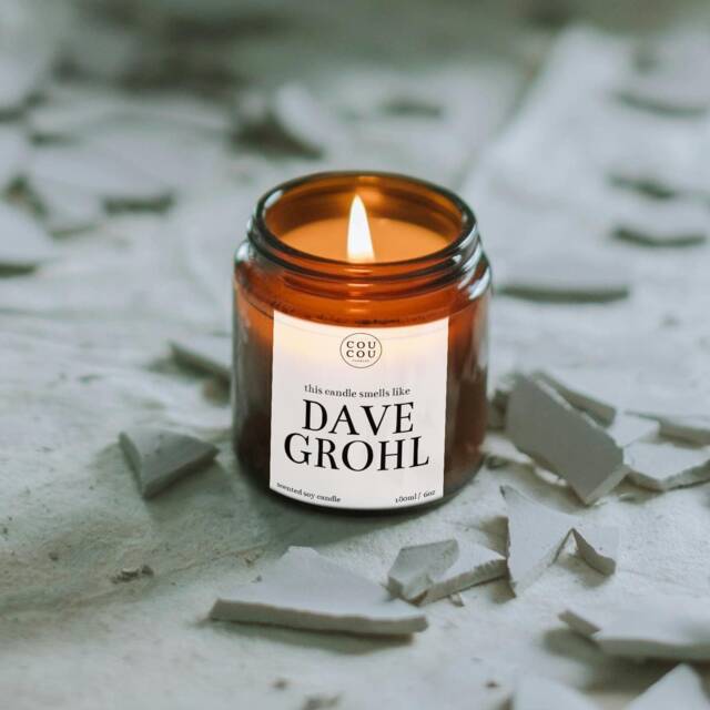 Dave Grohl Candle, Foo Fighters Gifts, Luxury Soy Wax - image 1
