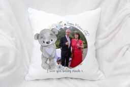 Personalised Photo Gift Cushion, Mother's Day Keepsake - 40x40cm