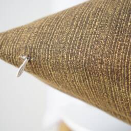 Brown Tribal Hemp Hand Woven Natural Dye Color Hmong Lumbar Pillow Cover - thumbnail 4
