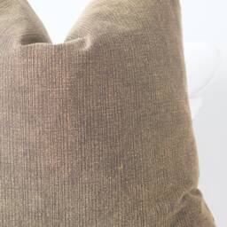 Brown Tribal Hemp Hand Woven Natural Dye Color Hmong Lumbar Pillow Cover - thumbnail 3