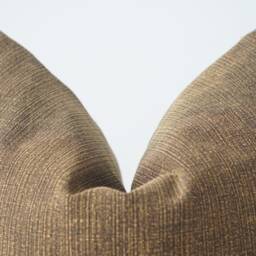 Brown Tribal Hemp Hand Woven Natural Dye Color Hmong Lumbar Pillow Cover - thumbnail 2