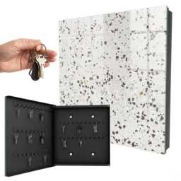 Modern Texture Wall Mounted Key Cabinet, Gray Box For Home, Textures, Lovers Of Design