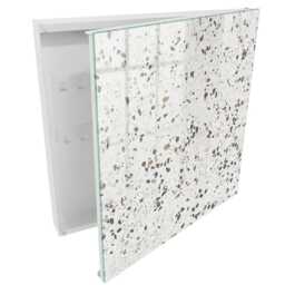 Modern Texture Wall Mounted Key Cabinet, Gray Box For Home, Textures, Lovers Of Design - thumbnail 2