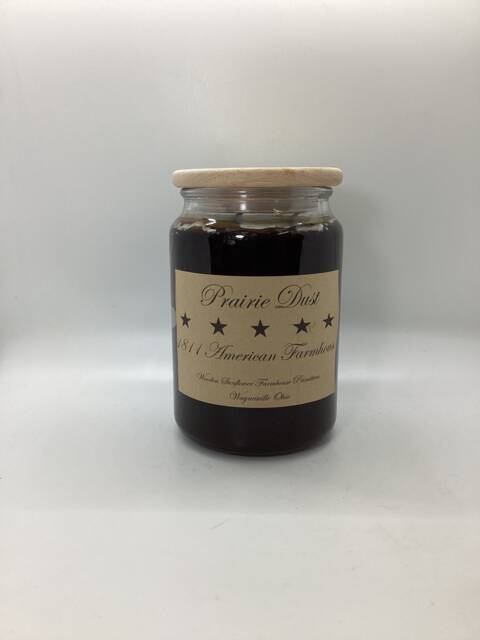 Prairie Dust Highly Scented Candle /Apothecary Jar 26Oz /Paraffin Wax/Farmhouse Candle/Hand Poured Candle/Country-Primitive - image 1