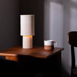 Ceramic Table Lamp - Straight Walled Artist Made - thumbnail 4