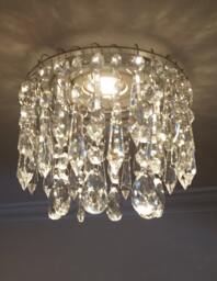 Luxe Crystal Recessed Light With Magnet For Pot Betsy Pendant Mini Chandelier - thumbnail 1