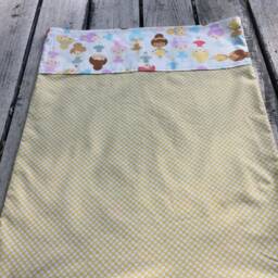 Ballet Girl Yellow Polka Dot Pillowcase - thumbnail 3
