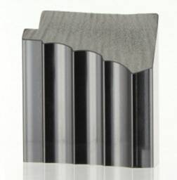Mirror Black Gloss Stepped Deco 3 - thumbnail 4