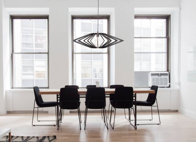 Geometric Wood Pendant Light Modern Birch Chandelier Lighting - image 1