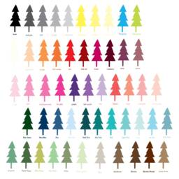 Pine Forest Woodland Tree Wall Decals For Kids - thumbnail 4