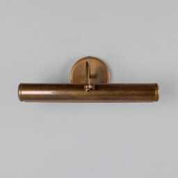 Vintage Solid Brass Picture Light, Antique Wall Lighting - 14 Inch - thumbnail 2