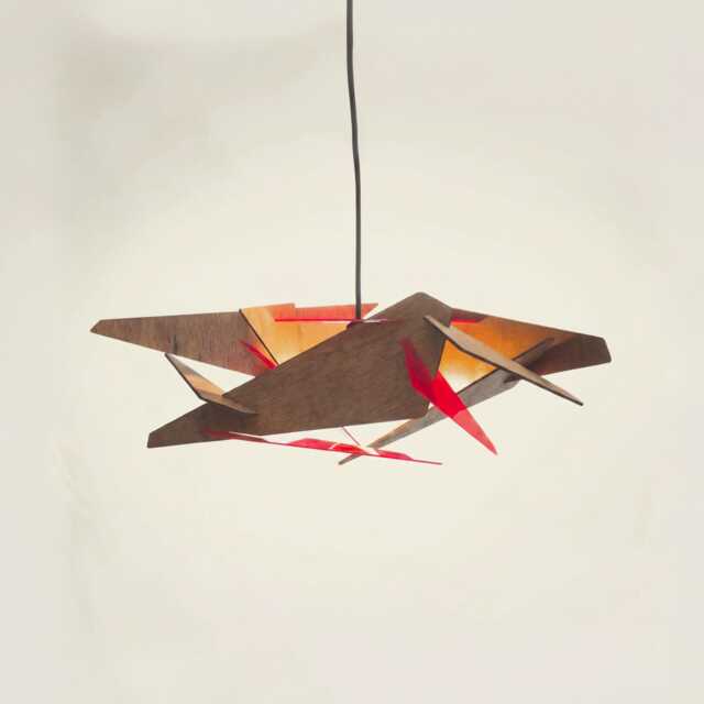Nordic Wood Pendant Light Modern Kitchen Island Hanging Lamp - image 1