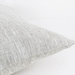 Natural Linen Cushion Cover 55x55 Pillow Covers, Modern Farmhouse Pillows Handmade Pillowcases, Traditional Case Euro Sham 26 - thumbnail 3