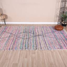 Vintage Boujaad Rug, Authentic Moroccan Rug 6x9 Ft - thumbnail 2