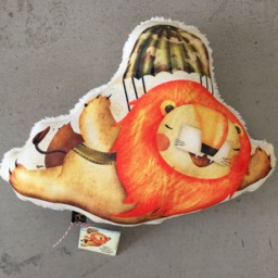 Super Lion Cushion/Pillow - thumbnail 3