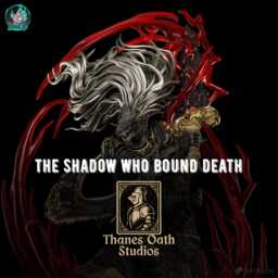 The Shadow Who Bound Death - Dark Fantasy Souls-Like Wolf Maliketh Resin Figure 16K - thumbnail 1