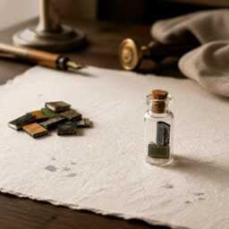 Miniature Books in A Bottle, Tiny Library Vial, Book Lover Gift, Literary - thumbnail 2