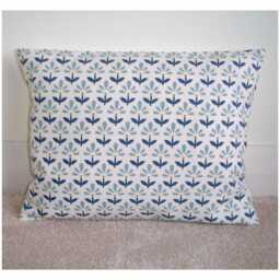Blue Pillow Cover Yellow Ochre Navy Duck Egg Cushion Sham 12x20 Oblong Geometric Retro 20x12 Slip Case Bolster 12x16 Pillowcase