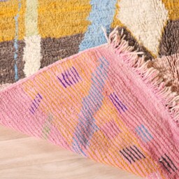 Vintage Boujaad Rug, Authentic Moroccan Rug 5x7 Ft - thumbnail 4