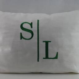 Monogram Pillow - With Initials - thumbnail 2