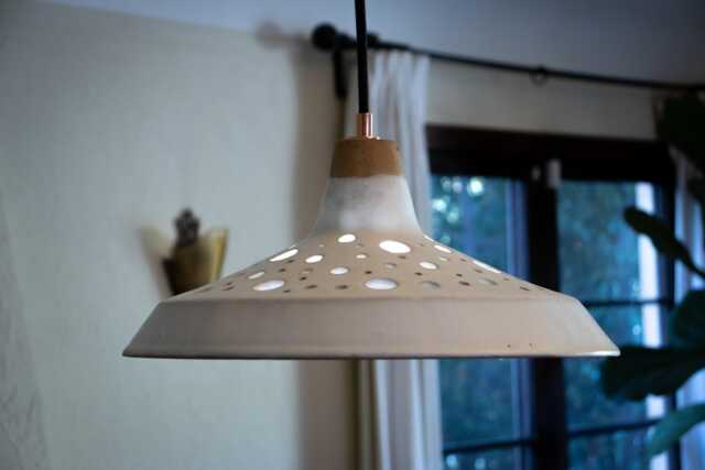 Barn Shade, Pendent Lamp, Ryan Bryant, Lighting, Modern, Mid Century, Century With 12' Cord - image 1
