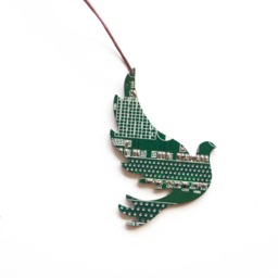 Dove Bird Christmas Ornament - Holiday Decor Geeky - thumbnail 1