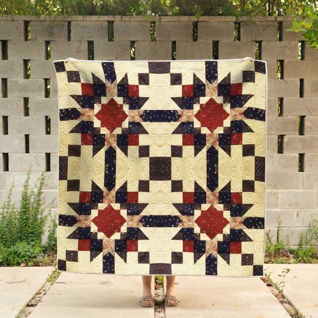 Timeless Tapestry Quilt Pattern - Classic Patchwork Throw - Digital Download - image 1