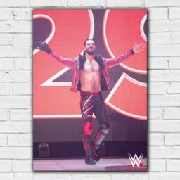 Wwe Print - Seth Rollins Entrance Poster Wrestling Wall Art - thumbnail 2