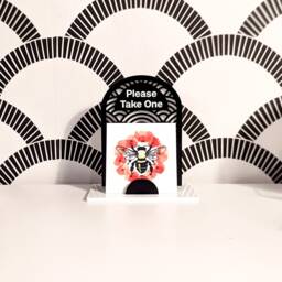 Waves Arch Business Card Holder - 3 Sizes