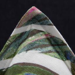 Pillow Cover With Tropical Palm Leaves in Different Shades Of Green - thumbnail 3