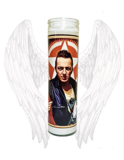 Saint Joe Of The Strummers, 7 Day Prayer Candle, Rebel Revolution Rock - image 1