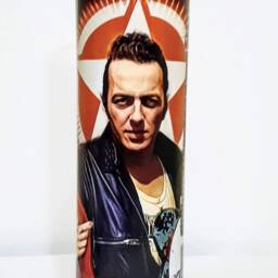 Saint Joe Of The Strummers, 7 Day Prayer Candle, Rebel Revolution Rock - thumbnail 3