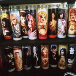 Saint Joe Of The Strummers, 7 Day Prayer Candle, Rebel Revolution Rock - thumbnail 4