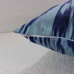 Hand Dyed Ikat Pillow Cover - thumbnail 4