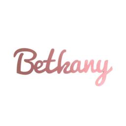 Pink Cut Out Wooden Name Sign - Price Per Letter - thumbnail 1